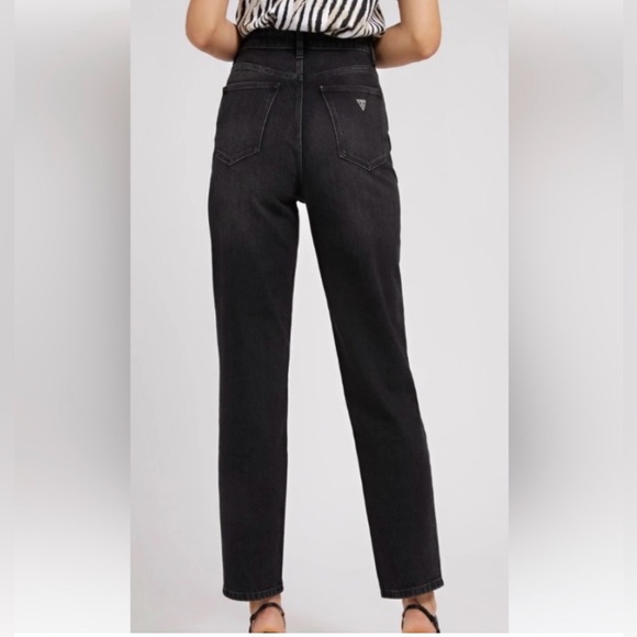 New Guess mom jeans black - Picture 2 of 5